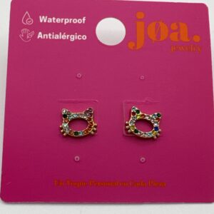 Pendiente MEOW CHIC ORO 18K