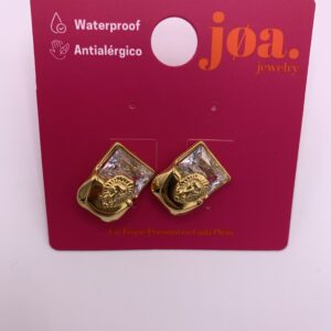 Pendiente LEOR ORO 18K