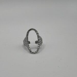 Anillo OVAL L PLATA