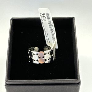 Anillo PANAL HIVE PLATA