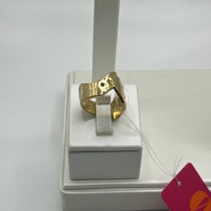 Anillo ZIGZAG RUSTICO ORO