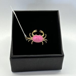 Anillo LUCKY CRAB ROSA ORO