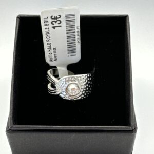 Anillo HALO ROYALE BRILLANTE PLATA