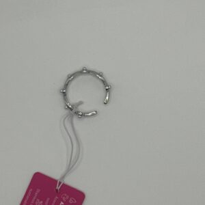 Anillo PERLA ZIG ZAG PLATA