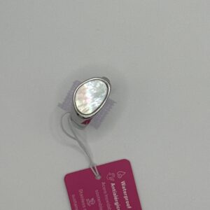 Anillo NÁCAR GRANDE PLATA
