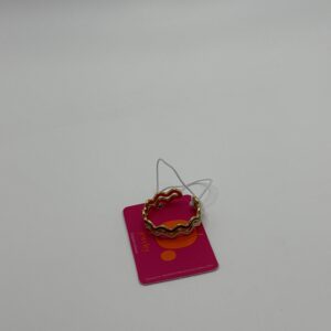 Anillo ZIG ZAG DE COLORES ORO