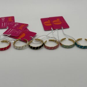 Anillo CROISSAN DE COLORES ORO