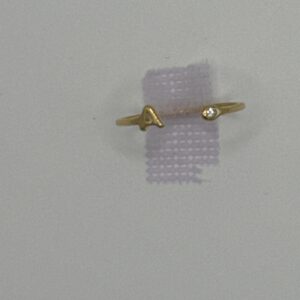 Anillo LETRAS ORO 18K