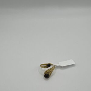 Anillo GOTA MARTILLADA NEGRO ORO