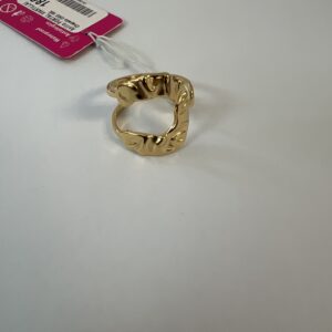 Anillo PORTAL MARTILLADO ORO 18K