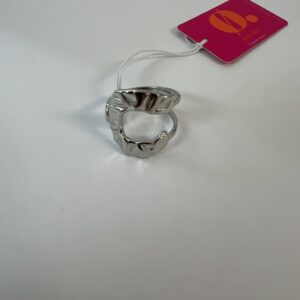 Anillo PORTAL MARTILLADO PLATA