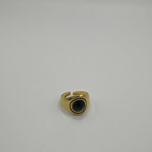 Anillo PIEDRA NEGRA ORO