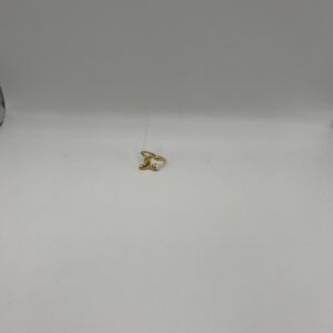 Anillo ENLAZADO PERLA ORO 18K