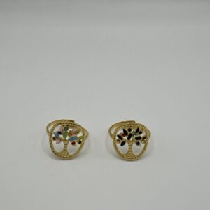 Anillo ARBOL DE LA VIDA COLORES ORO