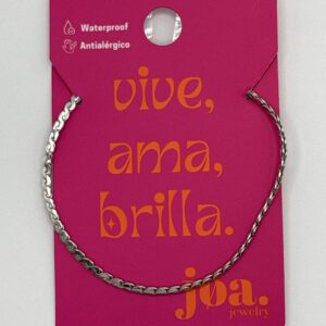 COLLAR ESPIGA PLATA