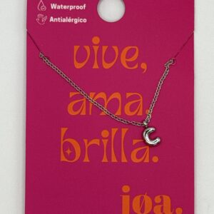 COLLAR LETRA "C" PLATA