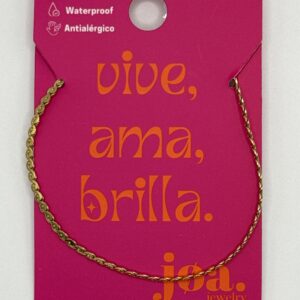 COLLAR ESPIGA ORO 18K