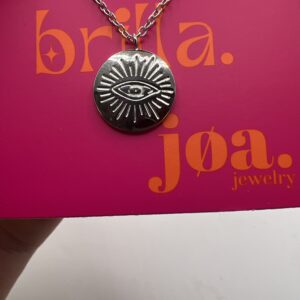 COLLAR OJO MÁGICO PLATA