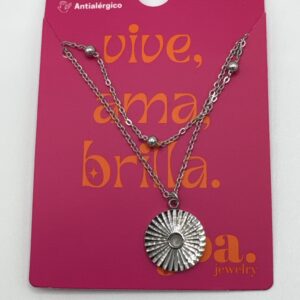 Collar NAHUAL DE SOL PLATA