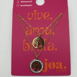 Collar VIDA BRILLANTE ORO 18K