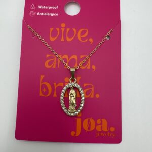 Collar VIRGEN G COLOR ORO 18K