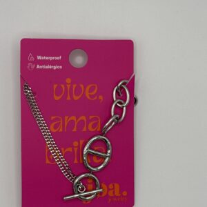 COLLAR CIERRE FACIL PLATA