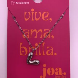 Collar LUV PLATA