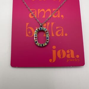 COLLAR PORTÁL BRILLANTE PLATA