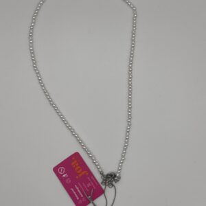 COLLAR PERLAS PEQUEÑAS PLATA