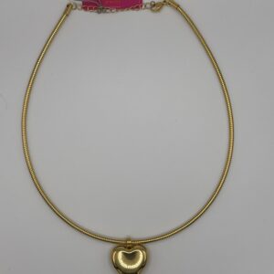 COLLAR CORAZÓN ORO