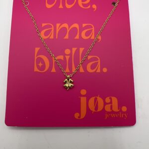 COLLAR CADENA TRÉBOL ORO 18K