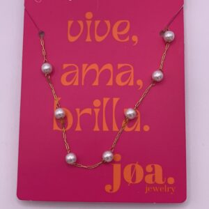 Collar PERLADO ORO 18K