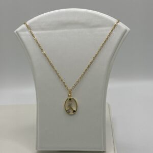 COLLAR CÁNCER CONSTELACIÓN ZODIACAL ORO 18K