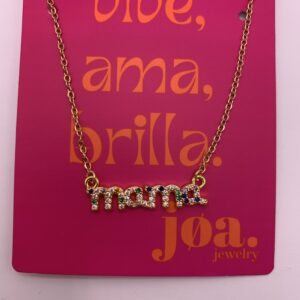Collar MAMA BRILLANTE ORO 18K