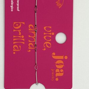 PULSERA ESLABÓNES ADIGES PLATA