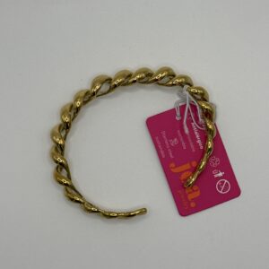 BRAZALETE DOBLE ESPIRAL ORO