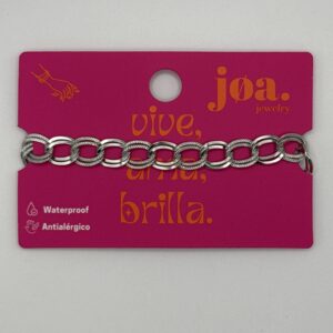 Pulsera ENTRELAZADOS PLATEADO