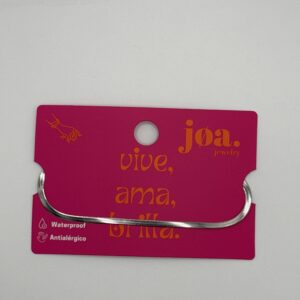 PULSERA CORDÓN COLA DE TOPO PLATA