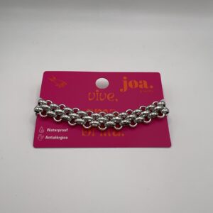 PULSERA ESENCIA IMPERIAL PLATA