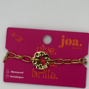 PULSERA ARGOLLA LUNAR ORO