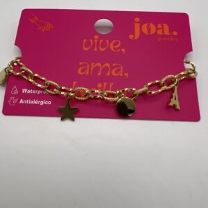 PULSERA CHARMS ORO 18K