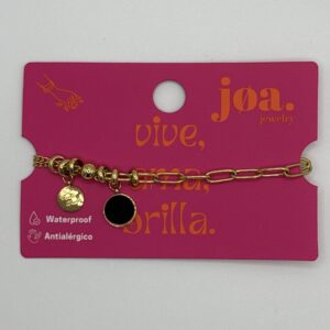PULSERA CHARMS GOOD LUCKY ORO 18K