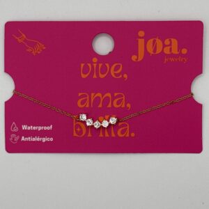 PULSERA CIRCONITA CONSTELACIÓN BRILLANTE ORO