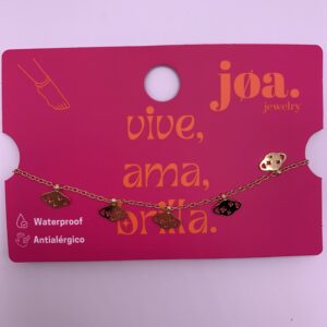 Tobillera COSMOS ORO 18K